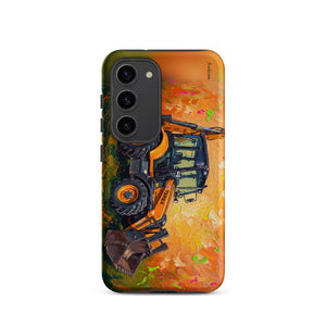 Furrow & Fields Tough case for Samsung® Matte / Samsung Galaxy S23 Terex 860 Elite Splash Art | Tough case for Samsung® Quality Farmers Merch