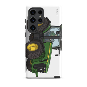 Furrow & Fields Tough case for Samsung® Matte / Samsung Galaxy S23 Ultra John Deere 8345R | Tough case for Samsung® Quality Farmers Merch