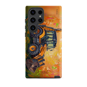 Furrow & Fields Tough case for Samsung® Matte / Samsung Galaxy S23 Ultra Terex 860 Elite Splash Art | Tough case for Samsung® Quality Farmers Merch