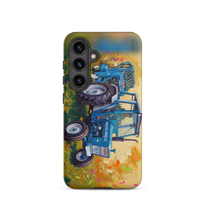 Furrow & Fields Tough case for Samsung® Matte / Samsung Galaxy S24 Ford 7600 Splash Art | Tough case for Samsung® Quality Farmers Merch