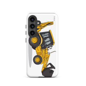 Furrow & Fields Tough case for Samsung® Matte / Samsung Galaxy S24 JCB 3CX Sitemaster SRS | Tough case for Samsung® Quality Farmers Merch
