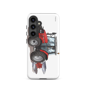 Furrow & Fields Tough case for Samsung® Matte / Samsung Galaxy S24 Massey Ferguson 6255 | Tough case for Samsung® Quality Farmers Merch