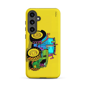 Furrow & Fields Tough case for Samsung® Matte / Samsung Galaxy S24 Plus John Deere 6R 250 Pop Art | Tough case for Samsung® Quality Farmers Merch