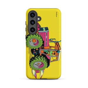 Furrow & Fields Tough case for Samsung® Matte / Samsung Galaxy S24 Plus Massey Ferguson 375 Pop Art | Tough case for Samsung® Quality Farmers Merch