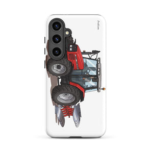 Furrow & Fields Tough case for Samsung® Matte / Samsung Galaxy S24 Plus Massey Ferguson 6255 | Tough case for Samsung® Quality Farmers Merch