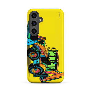 Furrow & Fields Tough case for Samsung® Matte / Samsung Galaxy S24 Plus Terex 860 Elite Pop Art | Tough case for Samsung® Quality Farmers Merch