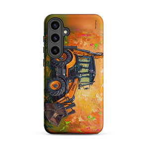 Furrow & Fields Tough case for Samsung® Matte / Samsung Galaxy S24 Plus Terex 860 Elite Splash Art | Tough case for Samsung® Quality Farmers Merch