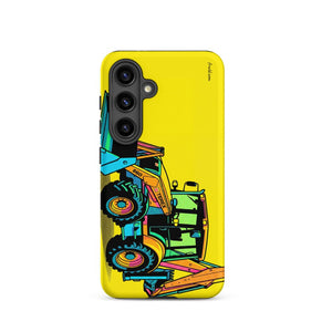 Furrow & Fields Tough case for Samsung® Matte / Samsung Galaxy S24 Terex 860 Elite Pop Art | Tough case for Samsung® Quality Farmers Merch