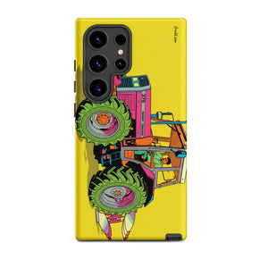 Furrow & Fields Tough case for Samsung® Matte / Samsung Galaxy S24 Ultra Massey Ferguson 375 Pop Art | Tough case for Samsung® Quality Farmers Merch