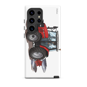 Furrow & Fields Tough case for Samsung® Matte / Samsung Galaxy S24 Ultra Massey Ferguson 6255 | Tough case for Samsung® Quality Farmers Merch