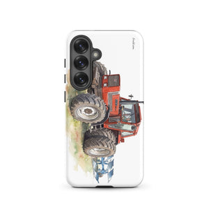 Furrow & Fields Tough case for Samsung® Matte / Samsung Galaxy S25 Fiat 1880 Watercolor | Tough case for Samsung® Quality Farmers Merch