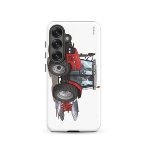 Furrow & Fields Tough case for Samsung® Matte / Samsung Galaxy S25 Massey Ferguson 6255 | Tough case for Samsung® Quality Farmers Merch