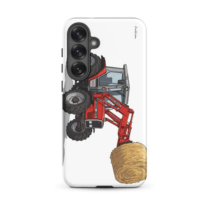 Furrow & Fields Tough case for Samsung® Matte / Samsung Galaxy S25 Plus Massey Ferguson 3070 Autotronic | Tough case for Samsung® Quality Farmers Merch