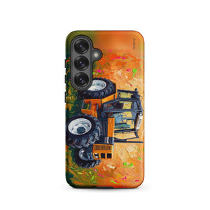 Furrow & Fields Tough case for Samsung® Matte / Samsung Galaxy S25 Renault 145.14 TX Splash Art | Tough case for Samsung® Quality Farmers Merch