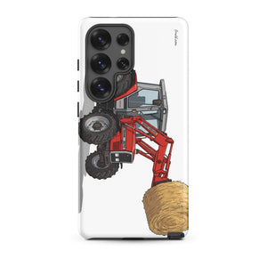Furrow & Fields Tough case for Samsung® Matte / Samsung Galaxy S25 Ultra Massey Ferguson 3070 Autotronic | Tough case for Samsung® Quality Farmers Merch