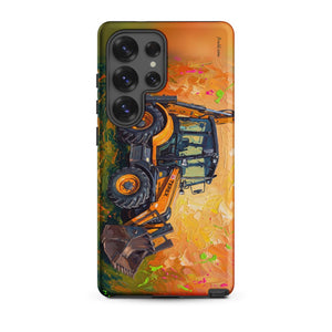 Furrow & Fields Tough case for Samsung® Matte / Samsung Galaxy S25 Ultra Terex 860 Elite Splash Art | Tough case for Samsung® Quality Farmers Merch