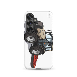 Furrow & Fields Tough case for Samsung® Matte / Samsung Galaxy S25 Valtra 6750 | Tough case for Samsung® Quality Farmers Merch