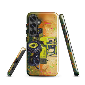 Furrow & Fields Tough case for Samsung® Mercedes-Benz MB-trac 1100 Splash Art | Tough case for Samsung® Quality Farmers Merch