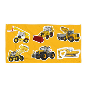 Furrow & Fields Towel JCB Kids Towel No. 3 Quality Farmers Merch