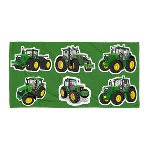 Furrow & Fields Towel John Deere Kids Towel No. 3 Quality Farmers Merch
