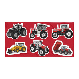 Furrow & Fields Towel Massey Ferguson Kids Towel Quality Farmers Merch