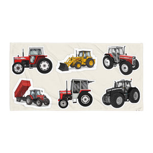 Furrow & Fields Towel Massey Ferguson Kids Towel No. 4 Quality Farmers Merch