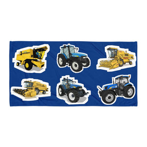 Furrow & Fields Towel New Holland Kids Towel Quality Farmers Merch