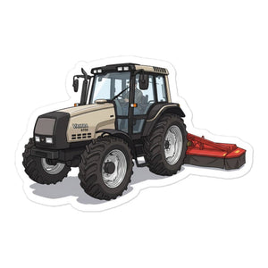 Furrow & Fields Valtra 6750 | Bubble-free stickers Quality Farmers Merch