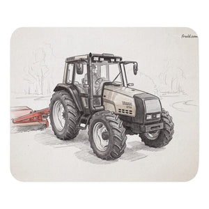 Furrow & Fields Valtra 6750 Pencil Sketch | Mouse Mat Quality Farmers Merch