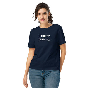 Furrow & Fields Women's T-shirt French Navy / S Tractor Mammy | Women's Premium T-shirt Quality Farmers Merch