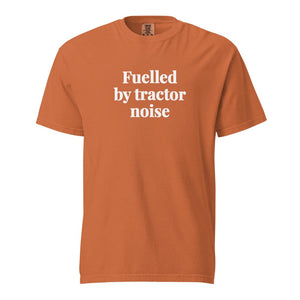 Furrow & Fields Yam / S Fuelled by Tractor Noise | Unisex Premium T-shirt Quality Farmers Merch