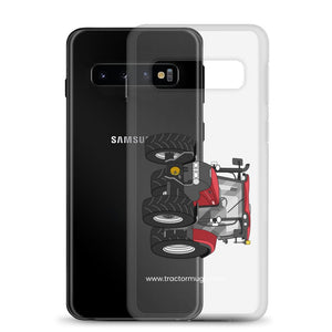 IH Clear Case for Samsung® Case IH Maxxum 145 | Clear Case for Samsung® Quality Farmers Merch