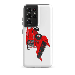 IH Tough case for Samsung® Samsung Galaxy S21 Ultra Case IH Axial Flow 2188 Harvester | Tough case for Samsung® Quality Farmers Merch