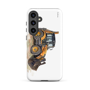 Furrow & Fields Tough case for Samsung® Matte / Samsung Galaxy S24 Plus Terex 860 Elite Watercolor | Tough case for Samsung® Quality Farmers Merch
