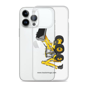 JCB Clear Case for iPhone® JCB 5CX Backhoe | Clear Case for iPhone® Quality Farmers Merch