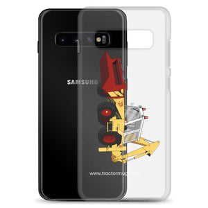 JCB Clear Case for Samsung® JCB 3D (1975) | Clear Case for Samsung® Quality Farmers Merch