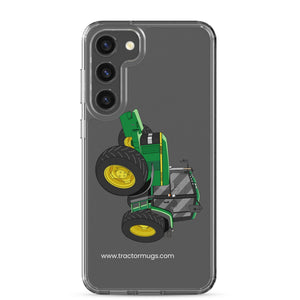 John Deere Clear Case for Samsung® Samsung Galaxy S23 Plus John Deere 6900 | Clear Case for Samsung® Quality Farmers Merch