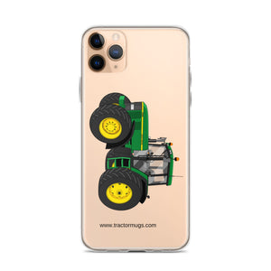 John Deere iPhone 11 Pro Max John Deere 7810 | Clear Case for iPhone® Quality Farmers Merch