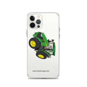 John Deere iPhone 12 Pro John Deere 7R 350 auto powr | Clear Case for iPhone® Quality Farmers Merch