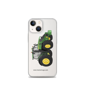 John Deere iPhone 13 mini John Deere 6R | Clear Case for iPhone® Quality Farmers Merch