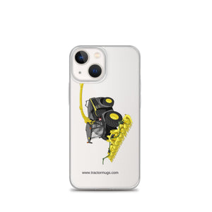 John Deere iPhone 13 mini John Deere 8800 Black Beauty Silage Harvester | Clear Case for iPhone® Quality Farmers Merch