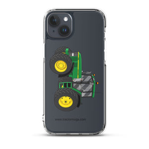 John Deere iPhone 15 Plus John Deere 7810 | Clear Case for iPhone® Quality Farmers Merch