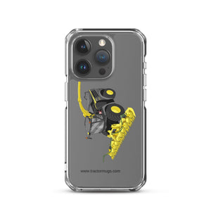 John Deere iPhone 15 Pro John Deere 8800 Black Beauty Silage Harvester | Clear Case for iPhone® Quality Farmers Merch