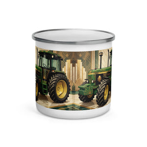 John Deere John Deere 3350 | Art Deco Enamel Mug Quality Farmers Merch