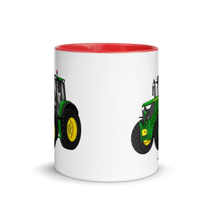 John Deere John Deere 6155 M | Mug with Color Inside Quality Farmers Merch