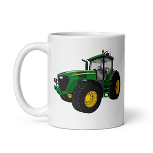 John Deere John Deere 7820 | White glossy mug Quality Farmers Merch