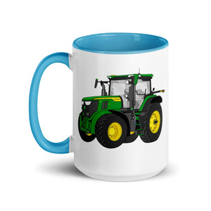 John Deere John Deere 7R 350 Auto Power | Mug with Color Inside Quality Farmers Merch