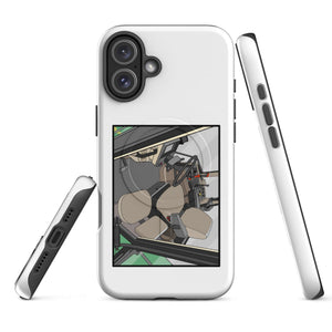 John Deere MagSafe® Tough Case for iPhone® iPhone 16 Plus John Deere 7810 Cabin | MagSafe® tough case for iPhone® Quality Farmers Merch