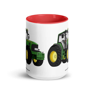 John Deere Mug with Color Inside John Deere 6930 | Mug with Color Inside Quality Farmers Merch