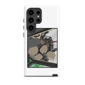 John Deere Tough case for Samsung® Samsung Galaxy S24 Ultra John Deere 7810 Cabin | Tough case for Samsung® Quality Farmers Merch